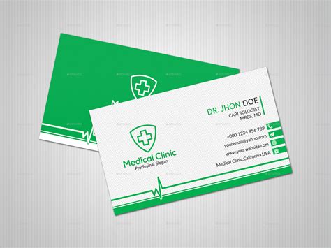 Doctor Business Card By Diderdesign Graphicriver