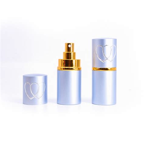 Twist Up Perfume Atomizer 8ml 10ml 15ml Aluminum Travel Glass Spray