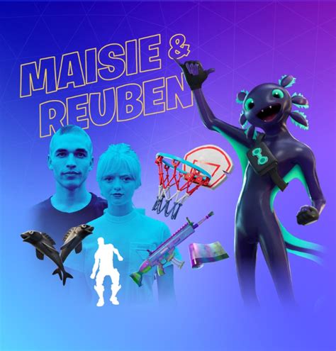 Fortnite Maisie Williams And Reubens Selbys Locker Bundle Pro Game Guides