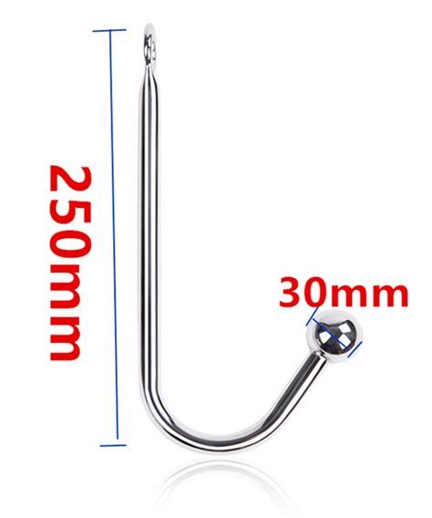 Metal Anal Hook Stainless Steel Anus Ball Butt Plug In Adult Games For Coupleserotic Sex