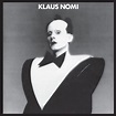 Limited Edition Color Vinyl LP For Klaus Nomi Debut
