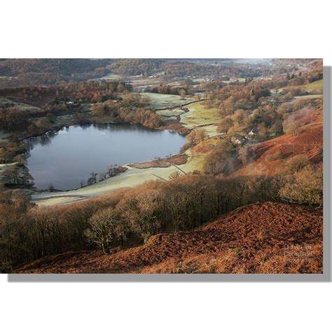 Loughrigg Tarn From Loughrigg Fell Gavin Dronfield Photography