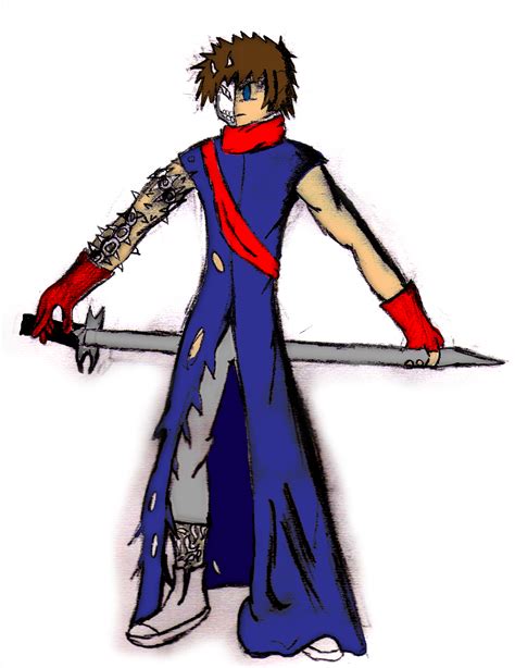 Anime Sword Guy By Robobbiebob On Deviantart