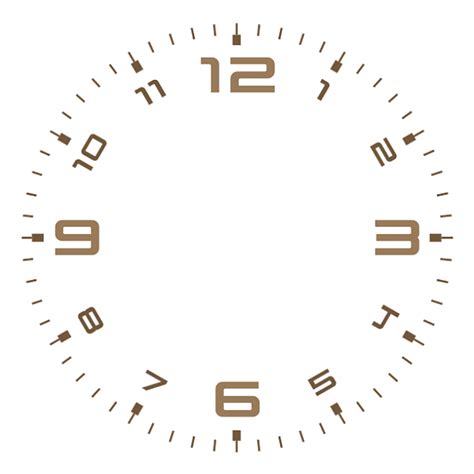 Gold Clock Face Png Two Black Clock Hands Clock Face Movement Watch