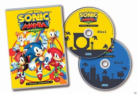 Sonic Mania Plus Japanese 2 Disc Soundtrack Track