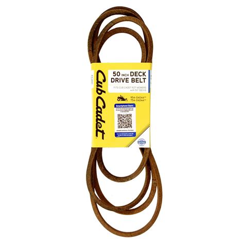 Cub Cadet 50 In Deck Drive Belt For Select Rzt Mowers Occ 754 04044