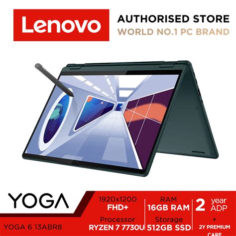 Lenovo Yoga 6 13abr8 83b20000sb 133 Fhd Touchscreen Ryzen 7