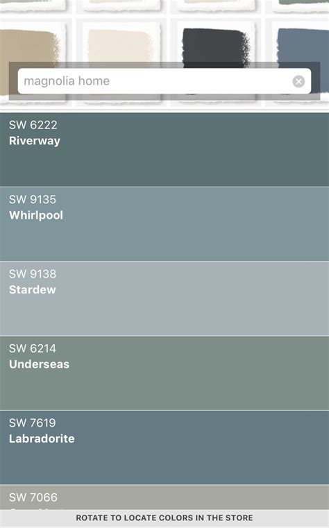 Magnolia Home Paint Match Sherwin Williams Magnolia Homes Paint