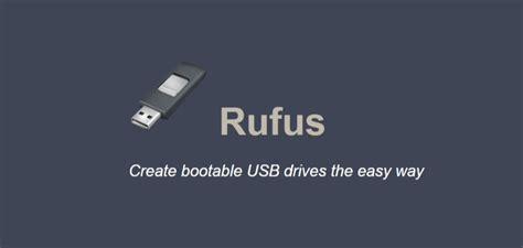 Rufus Create Bootable Usb Drives The Easy Way Dirty Optics