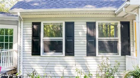 Also, the shutters should mirror image the window. The Lazy Girl's Guide on How to Paint Shutters to Improve ...