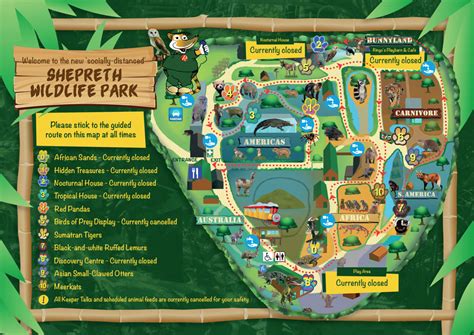 Map2 Shepreth Wildlife Park