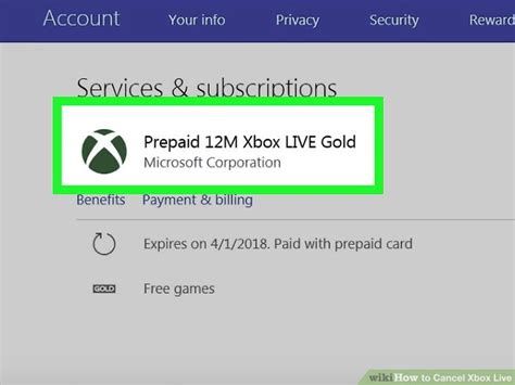 Cancel Xbox Live Gold How To Cancel Xbox Live Gold Subscription