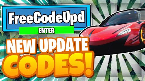Vehicle Legends Codes Free Code Update All New Secret Op Codes