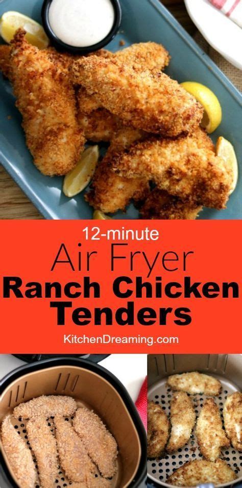 This air fryer chicken strips recipe, uses 5 ingredients and because it's made in the air fryer only a fraction of the oil that traditional fried chicken tenders require. 19 Easy Air Fryer Chicken Recipes - Fluffy's Kitchen