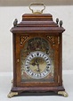 Lot - Christiaan Huygens Burl Walnut Mantel Clock