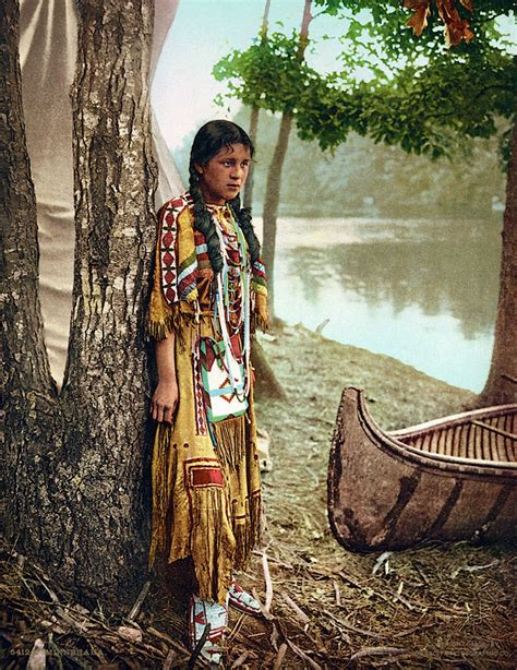 Rare Colour Photos Of Native Americans From The Th And Th