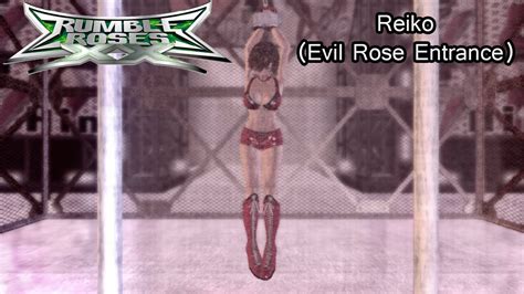 Rumble Roses Xx Reiko Hinomoto Evil Rose Entrance Youtube