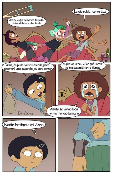 Luz Anne Comic 22 By Dhesomix On Deviantart Owl House Disney Crossover Drawing Challenge