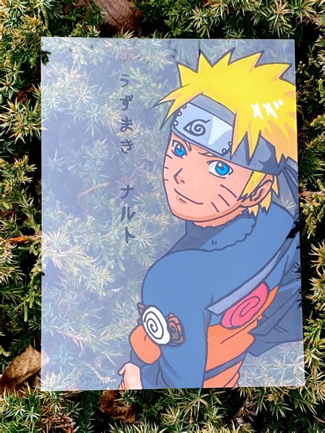 Naruto Made On Glass Canvas Painting Designs Cute Canvas Paintings