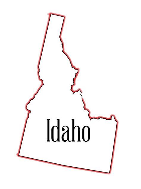 Idaho American Graphic Idaho Vector American Graphic Idaho Png And