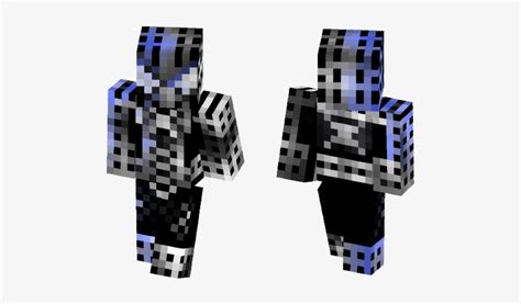 Black Spider Man Minecraft Skin Detailed