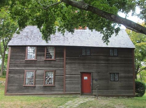 Colonial Quills Visiting Howland House In Plymouth Massachusetts