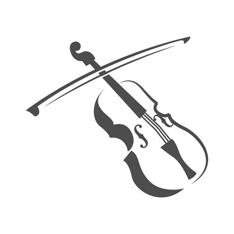 Violin Logo Icon Design 25673168 Vector Art At Vecteezy