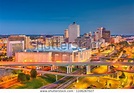 Memphis, Shelby County, Tennessee, USA. downtown city skyline over ...