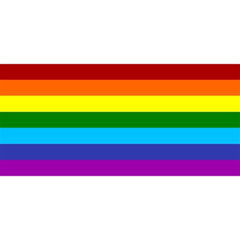 Rainbow Flag Vector Free Svg