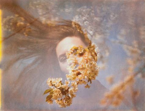 Double Exposure Portrait On Polaroid Film By Stocksy Contributor