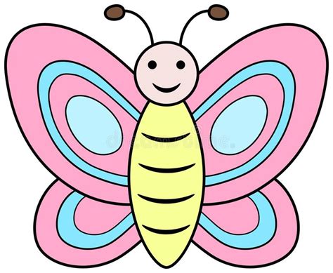Pink Butterfly Clipart Stock Illustrations 1476 Pink Butterfly