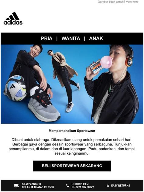 Adidas Indonesia Baru Saja Dirilis Kreasi Ulang Sportswear Ikonis
