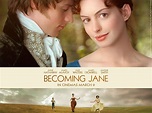 Wallpaper del film Becoming Jane - Il ritratto di una donna contro con ...
