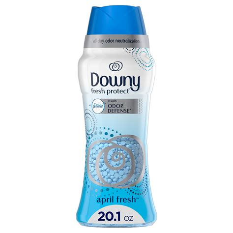 It's like a deodorant for your clothes. Downy Fresh Protect, Active Fresh, 14.8 oz In-Wash Scent ...