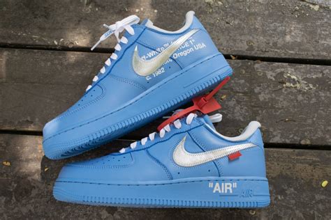 Air Force 1 Low Off White Mca University Blue Chrome ¡swoosh¡