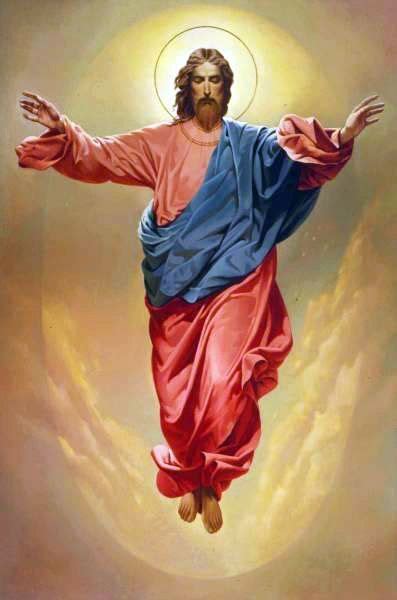 Jesus Ascension To Heaven 9 Jesus Art Jesus Painting Pictures Of