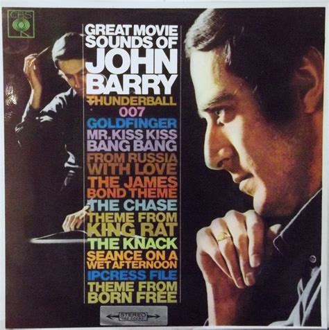 Great Movie Sounds Of John Barry Just For The Record