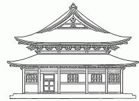 Je m'appelle pit graf, j'enseigne le dessin depuis 2012. Dessin de temple japonais | Temple japonais, Pagode japonaise, Coloriage maison