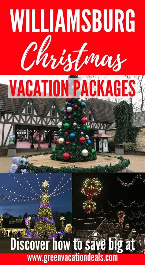 Save Up To 26 On Williamsburg Christmas Vacation Packages