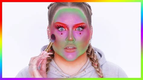 Random Color Generator Makeup Challenge Nikkietutorials Youtube