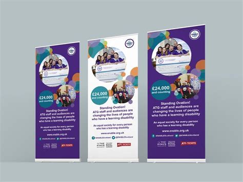 Enable Fundraising Pull Up Banners Pull Up Or Roll Up Banners For