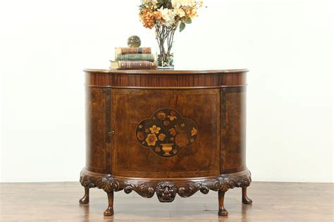 Antique style demilune cabinet hawkinsantiquesusa 5 out of 5 stars (11) sale price $1,240.00 $ 1,240.00 $ 1,550.00 original price $1,550.00 (20% off) free shipping add to favorites quick view pair of iron 32 classic demilune consoles. SOLD - Carved Antique Demilune Half Round Marquetry Hall ...
