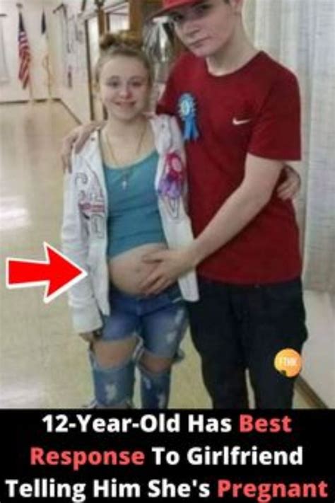 12 Year Old Has Best Response To Girlfriend Telling Him Shes Pregnant