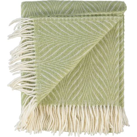 Green And White Patterned Throw Throws And Blankets Home Furnishings