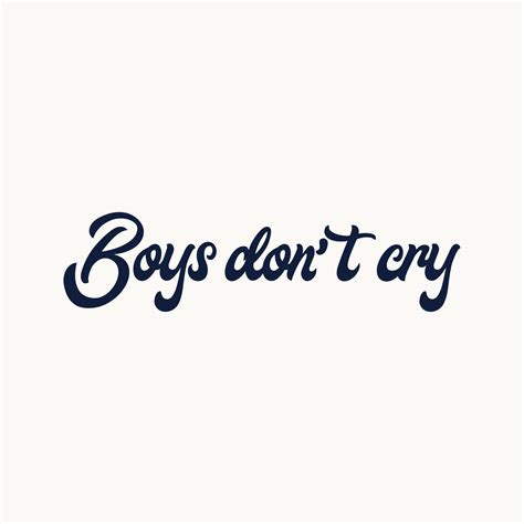 Boys Dont Cry Monokeke