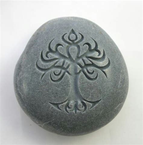 Carved Stone Celtic Tree Celtic Tree Stone Carving Celtic Symbols