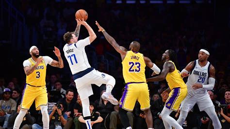 Stats Rundown 4 Key Numbers As The Mavericks Squeak By The Lakers 104 101