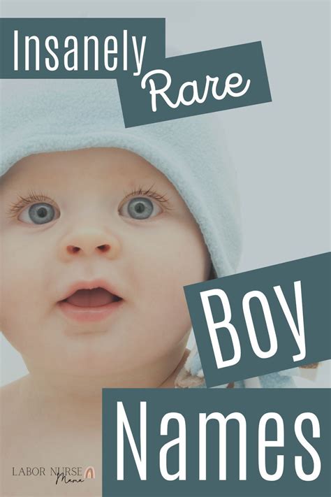 You Have To See This List Of Baby Boy Names That Are Not Only Rare But