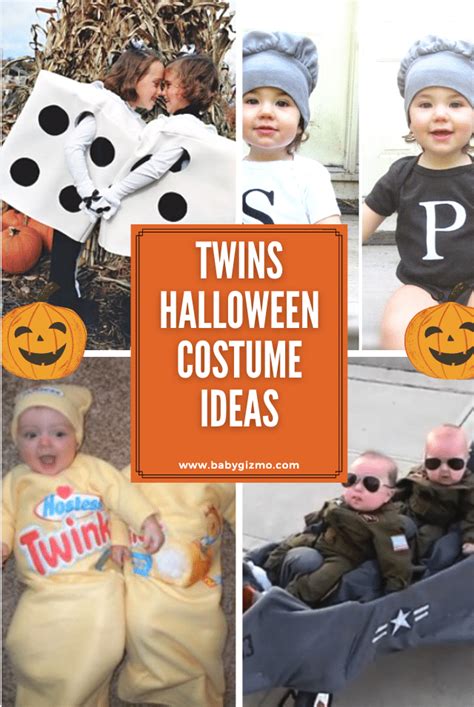 Ten Great Halloween Costumes For Twins