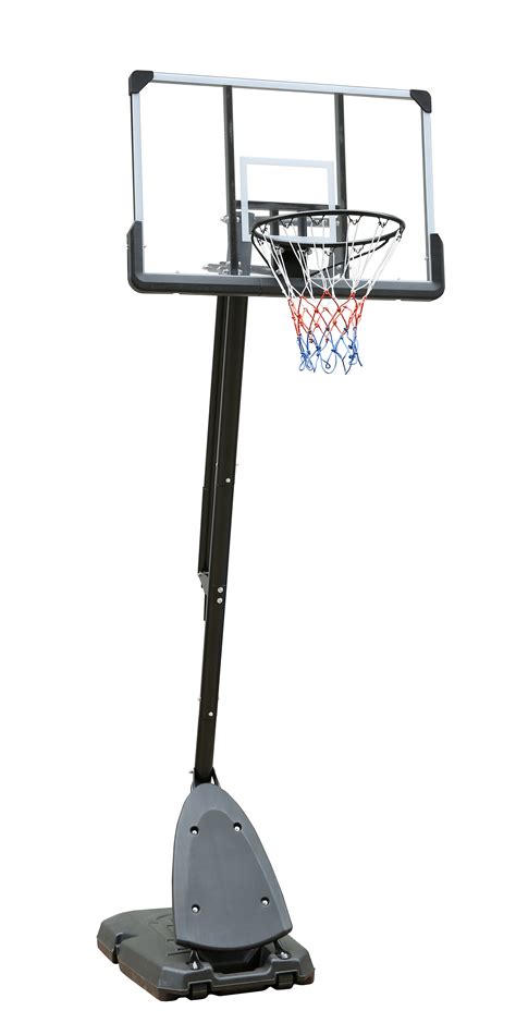 44 Inch Shatter Proof Polycarbonate Exacta Height Portable Basketball